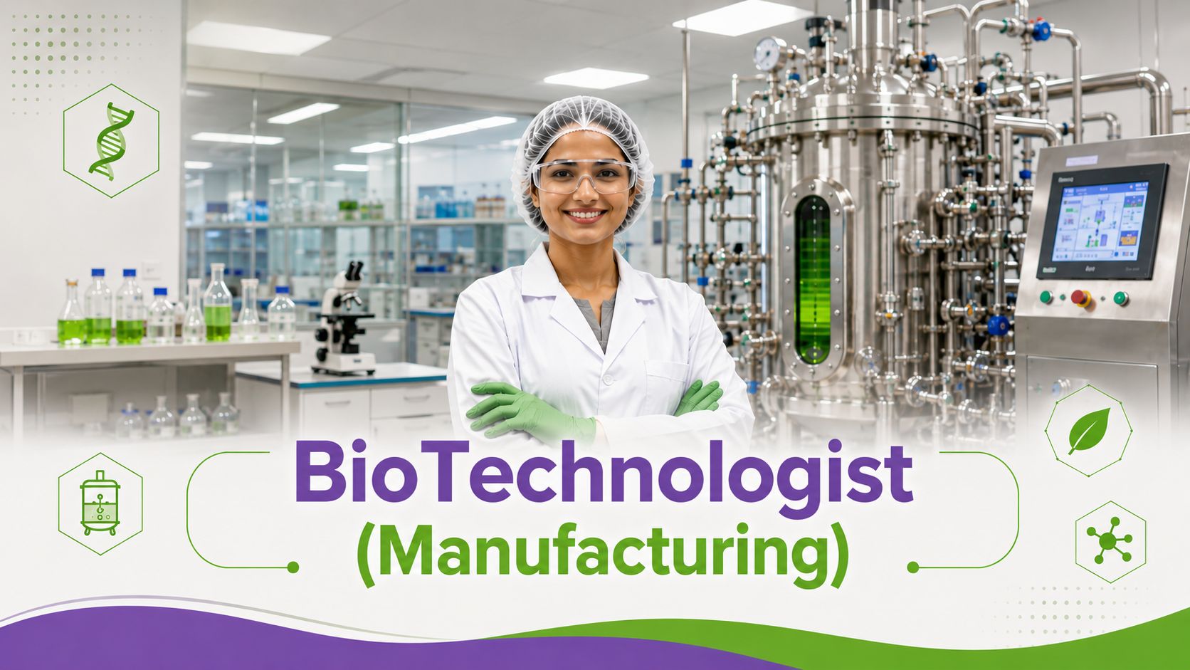 Biotechnologist (Manufacturing) Resume Guide (2026) | Examples, Templates & ATS Tips | Winovr.com
