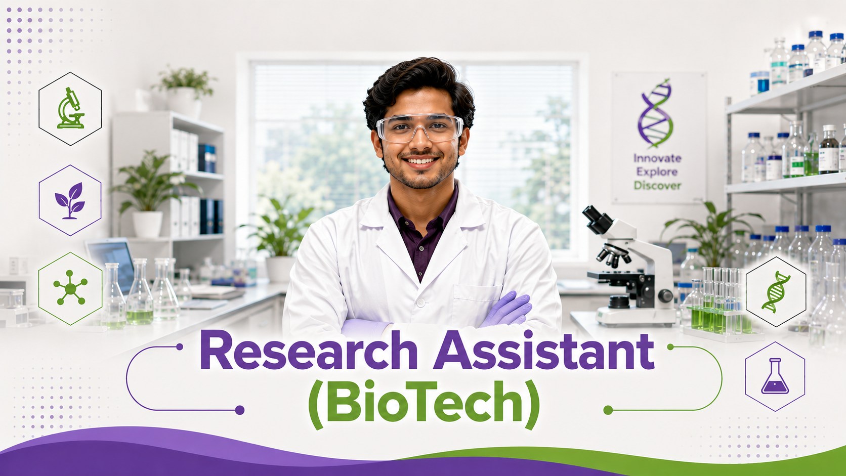Research Assistant (Biotechnology) Resume Guide (2026) | Examples, Templates & ATS Tips | Winovr.com